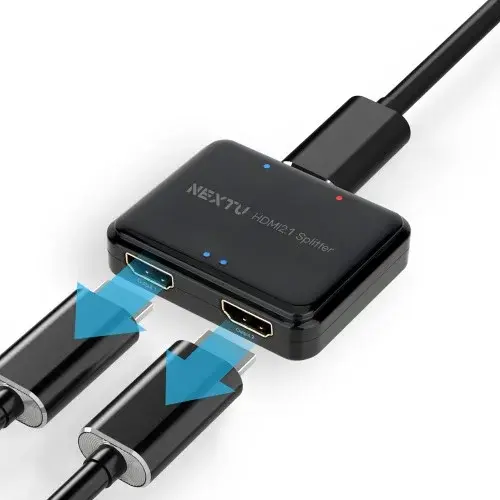 부이모 1대2 8K 모니터 HDMI 분배기 8322SP8K60