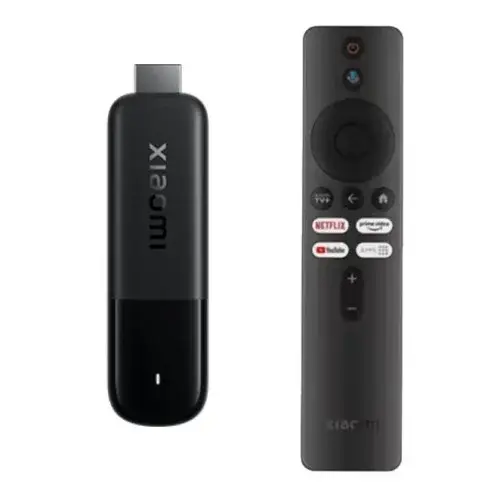 샤오미 TV 스틱 4K 2세대 글로벌 버전 휴대용 셋톱+리모컨 구글TV 탑재