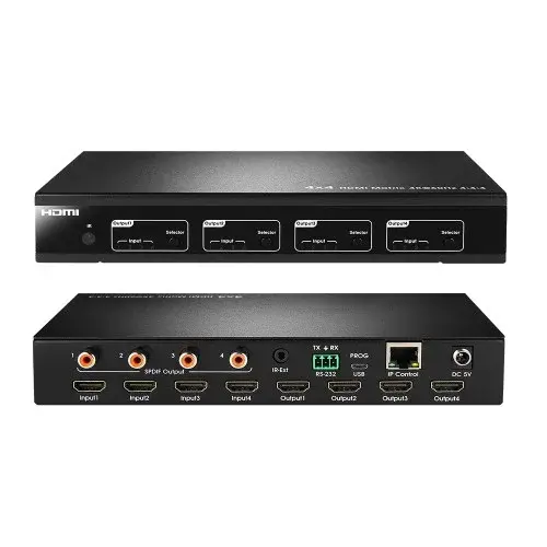 HDMI 2.0 매트릭스 UHD 4:4:4지원 NEXT-2404UHDM