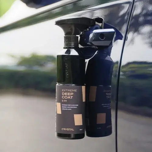 [1+1이벤트][불스원] 뉴 크리스탈 딥코트 발수 오염방지 광택코팅제 500ml