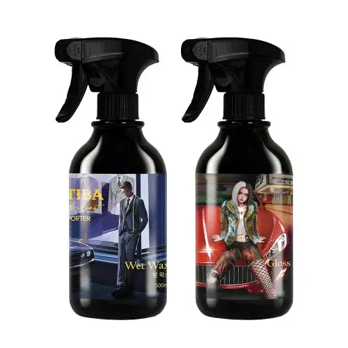 카티바 웻 왁스 + 광 부스터 500ml 세트 자동차 광택제 물왁스 퀵디테일러 QD
