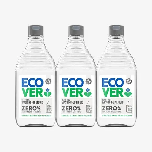 에코버 제로 저자극 주방세제 무향 450ml, 3개
