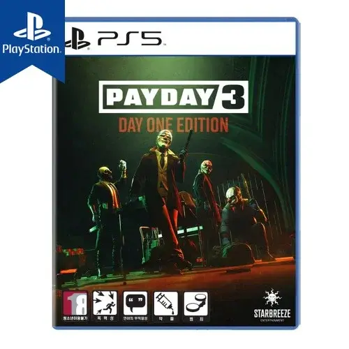 PS5 페이데이3 데이원에디션 한글 새제품 CD