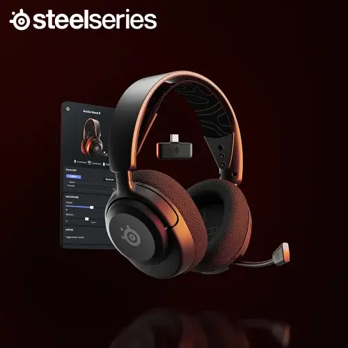스틸시리즈 Arctis Nova 5 무선 게이밍 헤드셋 블랙