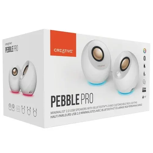 크리에이티브 PEBBLE PRO WHITE 스피커