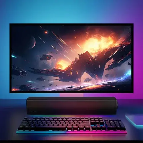 크리에이티브 사운드 블라스터 GS3 WHITE RGB 사운드바