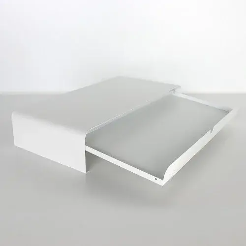 블랑 프리미엄 싱글 듀얼 트리플 철제 모니터 받침대 520mm, 화이트