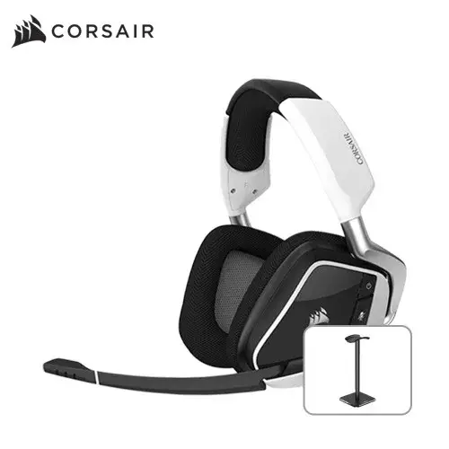 커세어 VOID v2 RGB 무선 게이밍 헤드셋 거치대 에디션