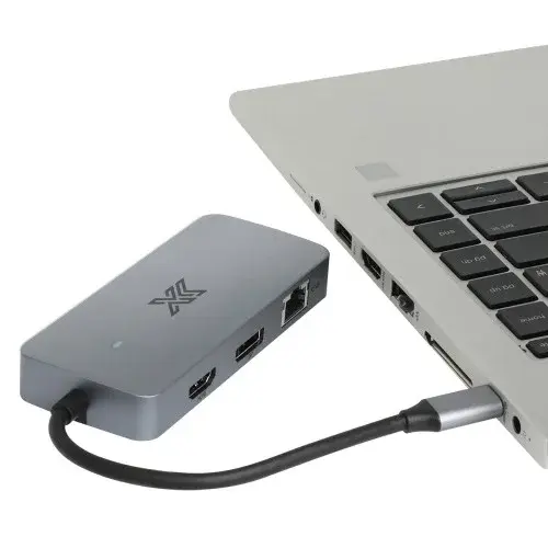 7in1 USB C타입 멀티허브 8K HDMI DP 듀얼모니터 확장 맥북허브