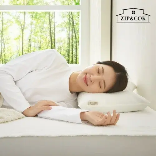 집앤콕 베개 일자목 거북목 목디스크 옆으로도 편한 경추베개 그레이, 30x60