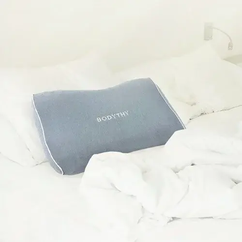 [커버 추가 증정] 바디씨 에그젤 거북목 인체공학 TPE 엘라머 경추 꿀잠 베개