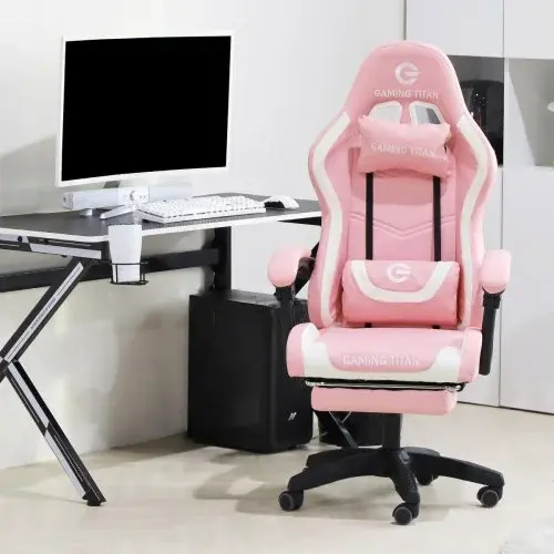 일루일루 라이트 지 타이탄 게이밍의자 컴퓨터의자 리클라이닝 쿠션포함 발받침대포함