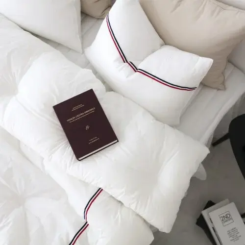 [단독] 차렵이불 오가닉 프레쉬 순면 봄 이불 옥수수솜 침구 SS+베개커버