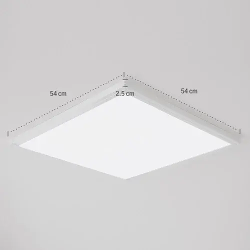 LED 직하형 엣지 평판조명 슬림 LED 방등 50W 540x540