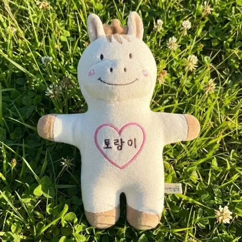 자연생각 오가닉 애착인형 태명인형 말 말띠 M 임신선물 출산선물