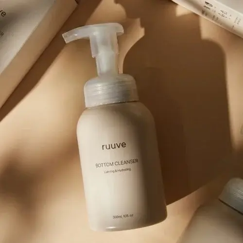 러베 아기 엉덩이클렌저 신생아 유아 거품형 힙클렌저 청결제 300ml + 리필 250ml [대장균 감소 99%]