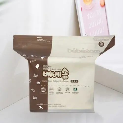 베베솜 대용량 건티슈 무표백 순면 360매