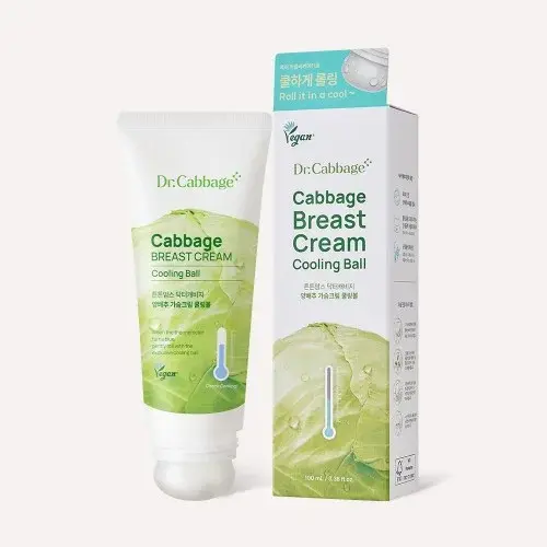튼튼맘스 닥터캐비지 비건 양배추 가슴 크림 쿨링볼 100ml