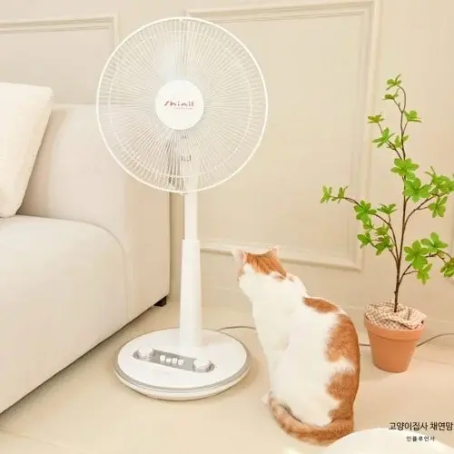 [26년형] 신일선풍기 저소음 스탠드 거실 가정용 선풍기 35cm(14인치) 5엽