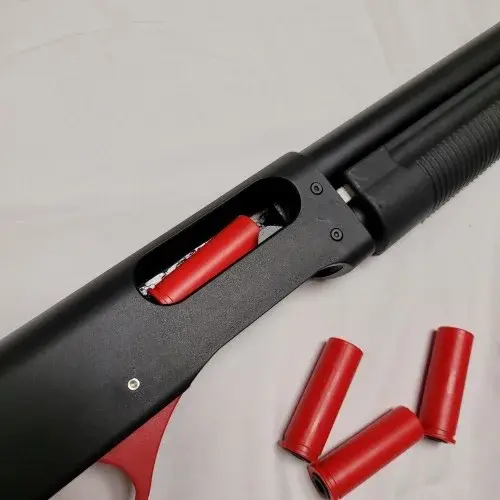 aka 알파킹 카피 YANHU m870 레밍턴 수정탄 너프건 탄피배출 샷건 산탄총