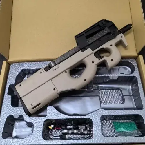 24년형 FN P90 PDW 기관단총 수정탄 전동건 메탈 금속 기어