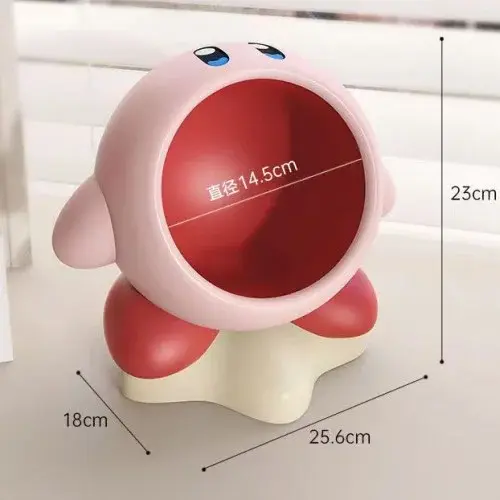 별의 커비 굿즈 넨도로이드 피규어 사이드 테이블 인형 수납함 21cm