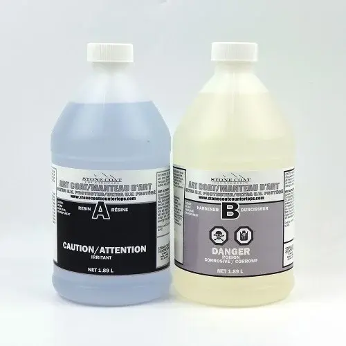 프레스코21 플루이드아트 어메이징 에폭시 레진(Stone-coat) 3.78L 고점도 1GEL