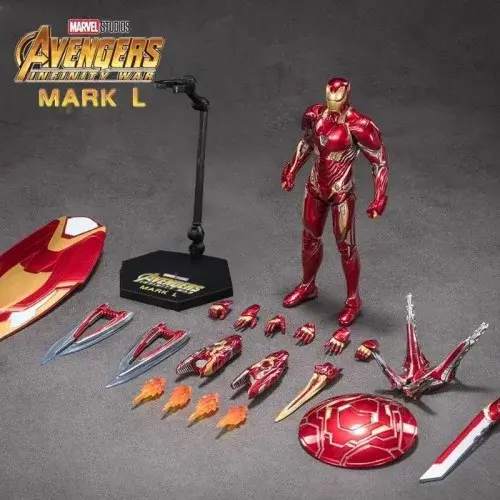 ZD ZS TOYS 1 10 어벤져스 아이언맨 마크50 MK50 7인치 액션피규어