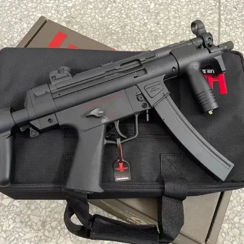 LDT MP5K 블로우백 금속기어 고성능 수정탄 전동건 접이식 일반형 스톡 2종