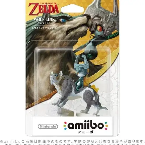 아미보 젤다의 전설 울프링크 일본내수용 피규어 트와일라잇 프린세스 amiibo 인형 장난감