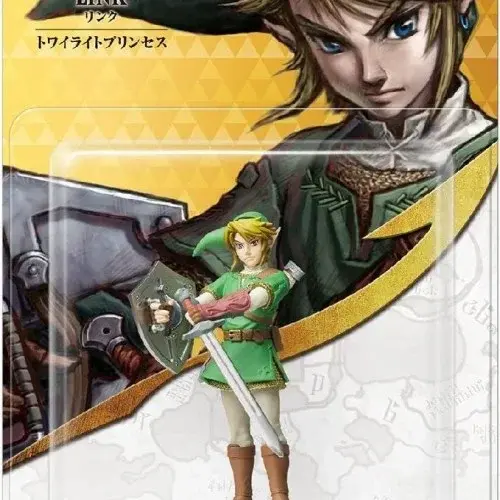 아미보 amiibo 일본내수용 링크 황혼의 공주 젤다의 전설 대형 세트 인형