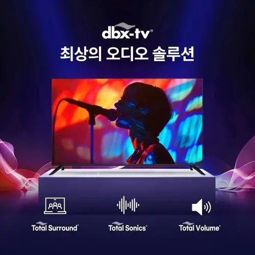 스마트티비 구글5.0 화이트 102cm(40인치)TV, QLED, 더함 CHiQ 상하좌우벽걸이 전문설치