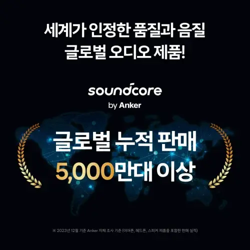 앤커 사운드코어 슬립 A20 수면용이어폰 A6611