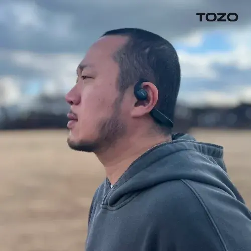 TOZO 오픈리얼 AI 오픈형 블루투스 이어폰 완벽방수 스포츠 무선 골전도 T13120