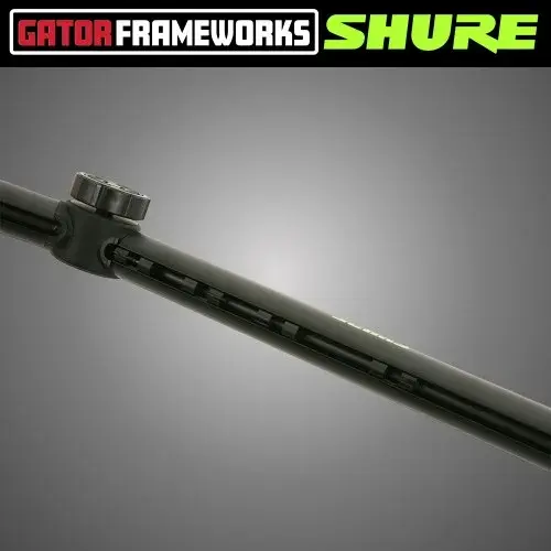 슈어 SHURE GATOR Frameworks 관절 콘덴서 마이크 암 스탠드 탁상용