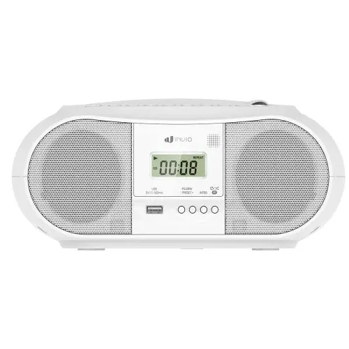 인비오 CD플레이어 블루투스 아기 MP3 라디오 IV-CD100