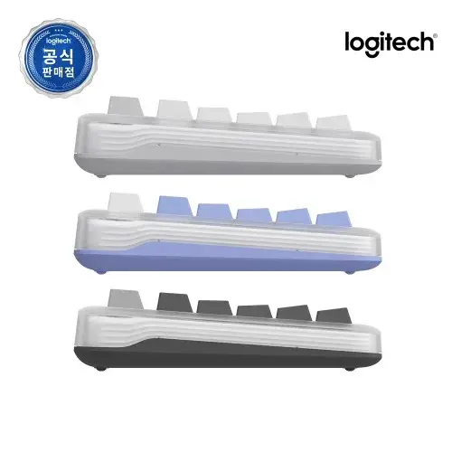 로지텍 ALTO KEYS K98M 블루투스 무선 가스켓 기계식 키보드 오프화이트, 마블축