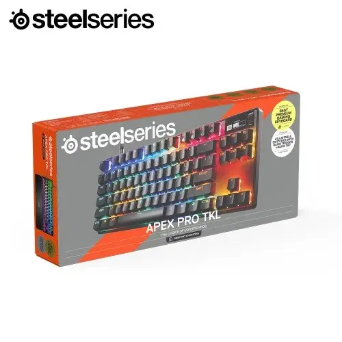 스틸시리즈 Apex Pro Gen 3 자석축 게이밍 키보드 블랙/TKL/한글자판, 마그네틱축