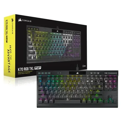 커세어 K70 PRO TKL OPX 타이핑고래 커스텀 풀윤활 게이밍 기계식 키보드 광축