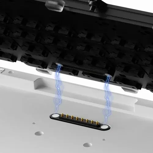 Nut 65 볼캐치 풀 알루미늄 VIA 키보드 유무선 도토리 밀키화이트, 베어본