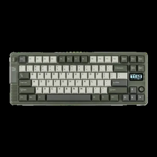에포메이커 RT85 유무선 기계식 키보드 그린 화이트, 위스테리아 V2