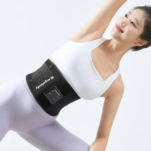 [N단독] 에르고바디 핏유어코어 + 쉐이피 EMS 벨트 텐미닛벨트 허리보호대 산후복대 뱃살 다이어트