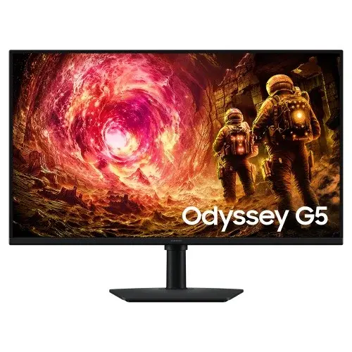 삼성 게이밍 모니터 G5 고해상도 PC 컴퓨터 QHD IPS 180Hz 80~81cm(32인치), 블랙