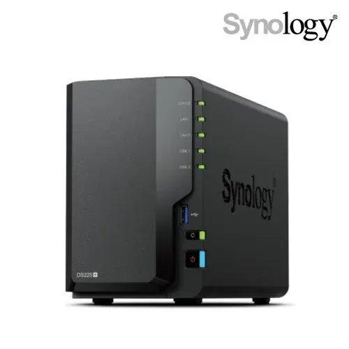 시놀로지 나스 DS225+ NAS 2BAY [DSM 초기설정 원격지원 레이드설정서비스]
