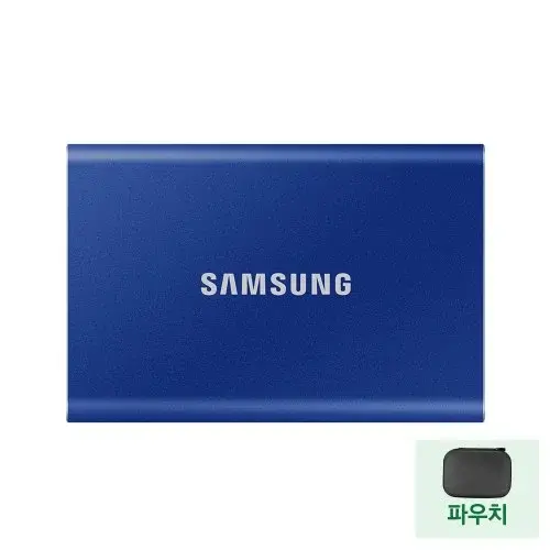 삼성전자 삼성 포터블 T7 외장하드 SSD MU-PC1T0 +파우치