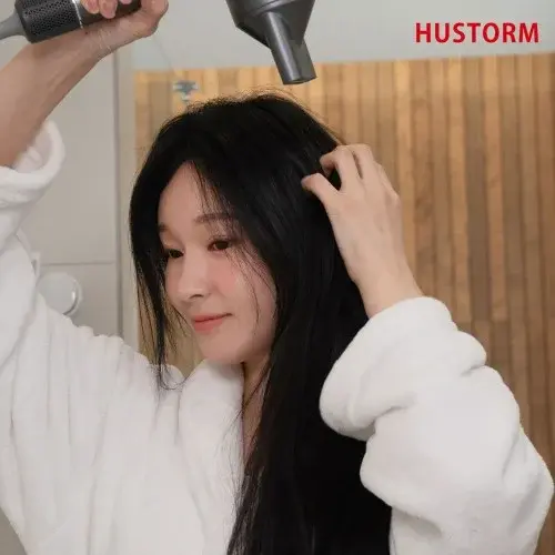휴스톰 드라이기 항공모터 BLDC 헤어 드라이어 1600W 미용실 차이슨 휴대용 초경량