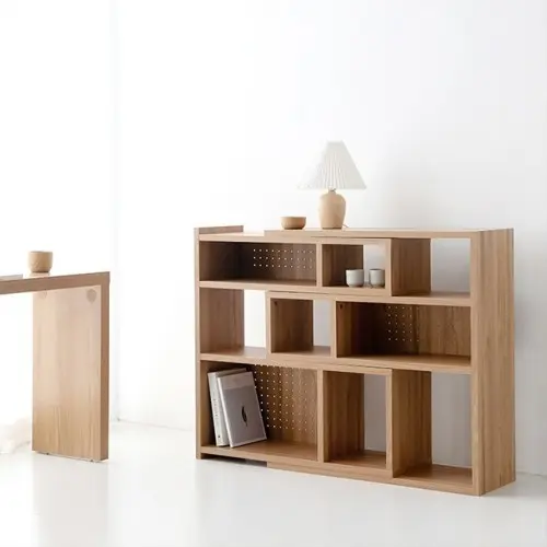 아기 교구장 원목 낮은 아기책장 3단 SHOLID2x3