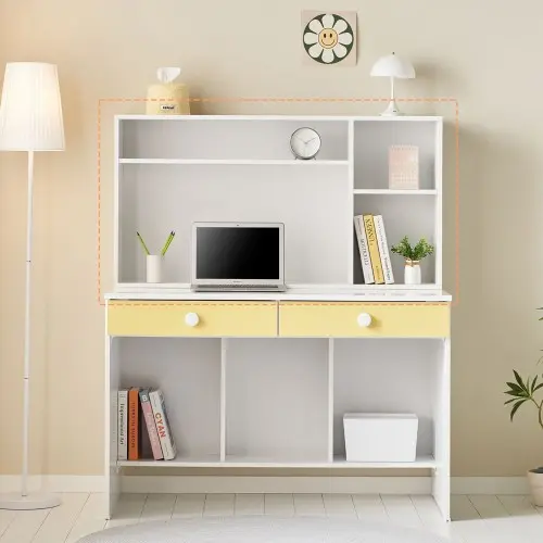 가구의서 파스텔포인트 LPM 상부 책꽂이 화이트 1140x230x600mm