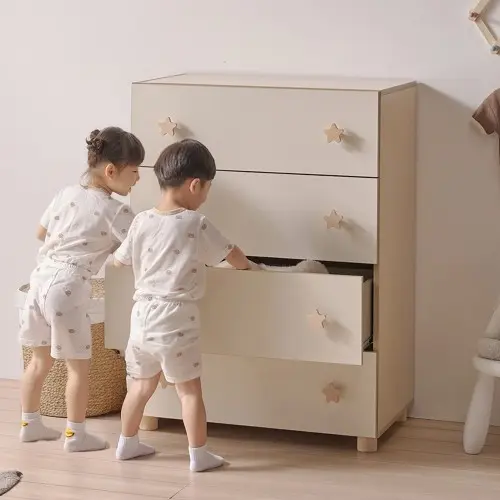 아기 서랍장 유아 옷 서랍장 베이비 아기 옷장 베이비장 800x500x1050, 아이보리