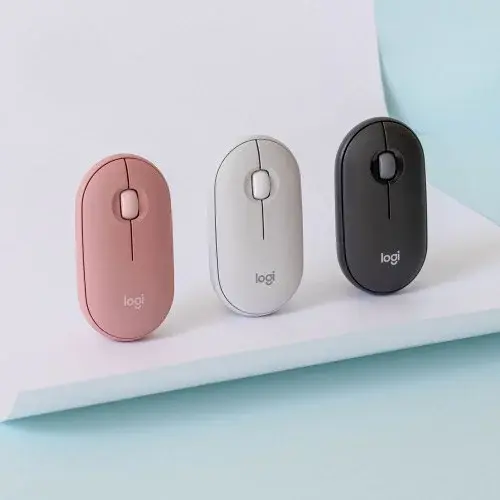 [수신기 미포함] 로지텍코리아 공식 Pebble M350s 블루투스 무선 마우스 스모키 블랙